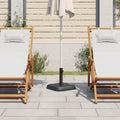 vidaXL Parasol Base for Ø1.3"/1.4"/1.5" Poles 24.3 lb Square